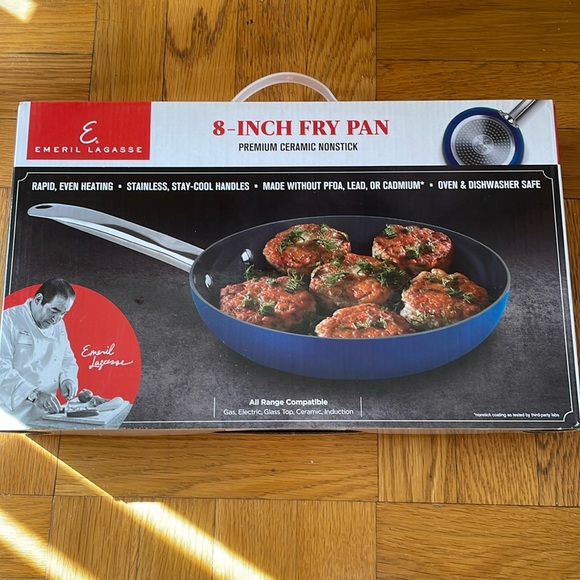 Emeril Lagassse 8-inch Dry Pan Premium Ceramic Nonstick BRAND NEW - Picture 1 of 2